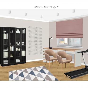 Интерьер кабинета  смотреть на Basicdecor