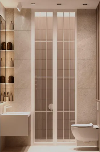Интерьер ванной  смотреть на Basicdecor