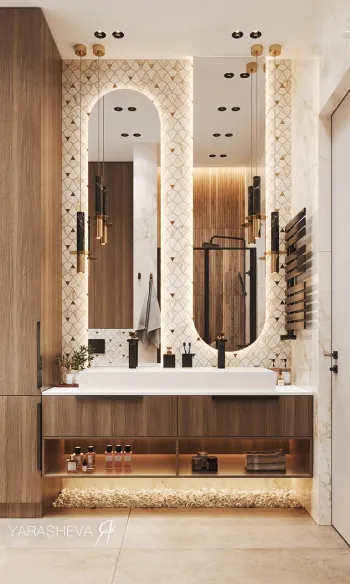 Интерьер ванной в барокко смотреть на Basicdecor