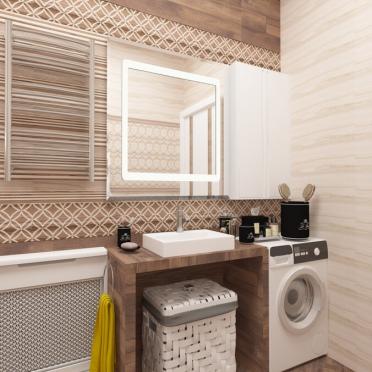Интерьер ванной в современном стиле смотреть на Basicdecor