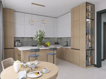 Интерьер кухни  смотреть на Basicdecor