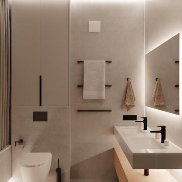 Интерьер ванной  смотреть на Basicdecor