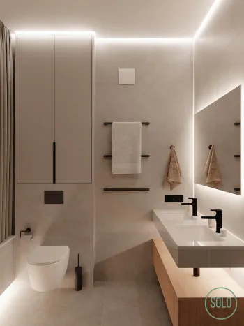 Интерьер ванной  смотреть на Basicdecor