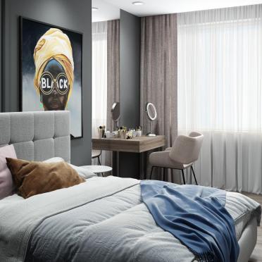 Интерьер спальни  смотреть на Basicdecor