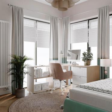 Интерьер детской с жалюзи  смотреть на Basicdecor