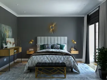 Интерьер спальни в неоклассике смотреть на Basicdecor