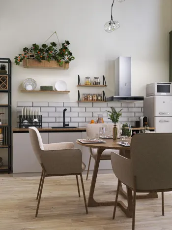 Интерьер кухни  смотреть на Basicdecor
