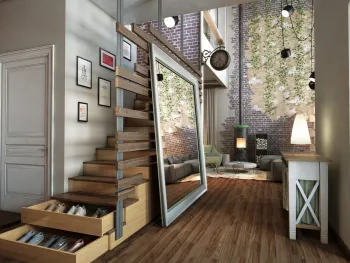 Интерьер в современном стиле смотреть на Basicdecor
