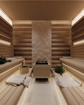 Интерьер cауной  смотреть на Basicdecor