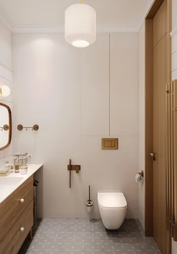 Интерьер ванной  смотреть на Basicdecor