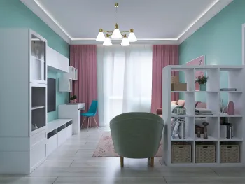 Интерьер гостиной  смотреть на Basicdecor