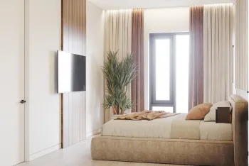 Интерьер спальни  смотреть на Basicdecor