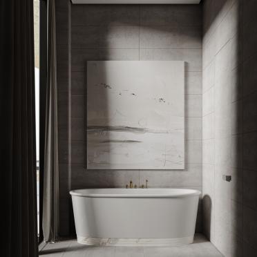 Интерьер ванной  смотреть на Basicdecor