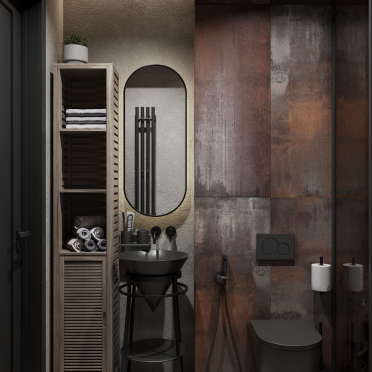 Интерьер ванной  смотреть на Basicdecor