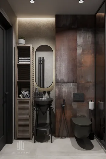 Интерьер ванной  смотреть на Basicdecor