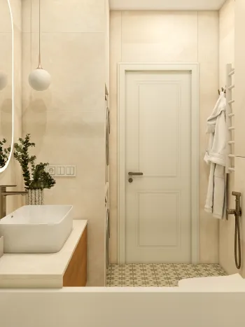 Интерьер ванной  смотреть на Basicdecor