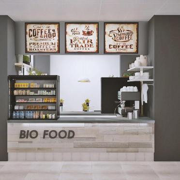 Интерьер кафе и ресторана  смотреть на Basicdecor