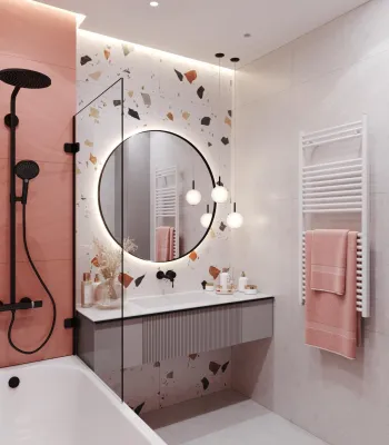 Интерьер ванной  смотреть на Basicdecor