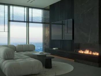 Интерьер гостиной в современном стиле смотреть на Basicdecor