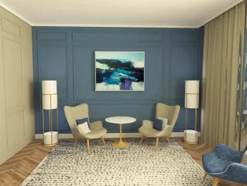 Интерьер гостиной в неоклассике смотреть на Basicdecor
