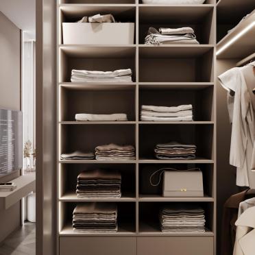 Интерьер гардеробной  смотреть на Basicdecor