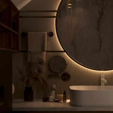Интерьер ванной  смотреть на Basicdecor