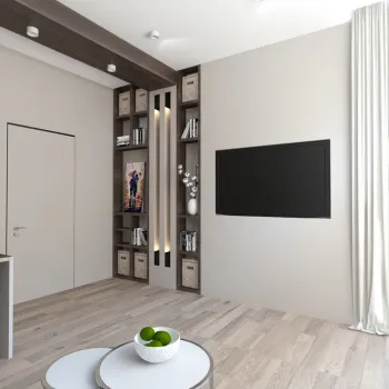 Интерьер гостиной в современном стиле смотреть на Basicdecor