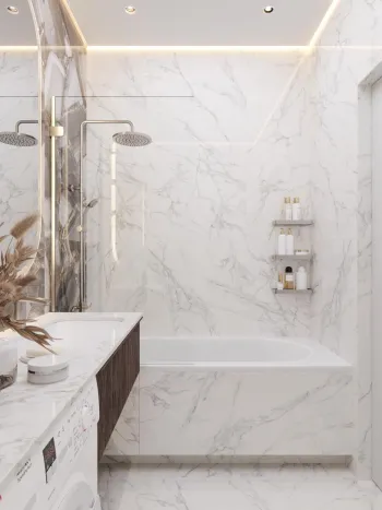 Интерьер ванной  смотреть на Basicdecor