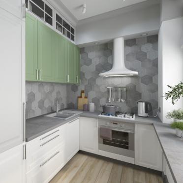 Интерьер кухни в неоклассике смотреть на Basicdecor