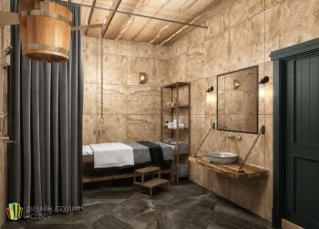 Интерьер ванной  смотреть на Basicdecor