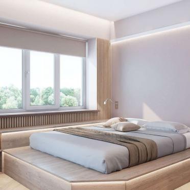 Интерьер спальни в современном стиле смотреть на Basicdecor