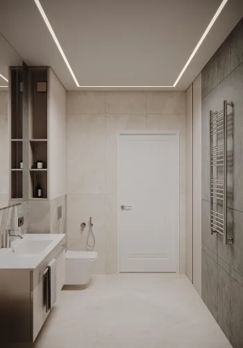 Интерьер ванной  смотреть на Basicdecor