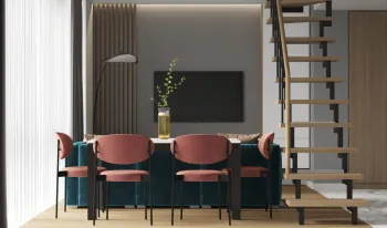 Интерьер столовой  смотреть на Basicdecor