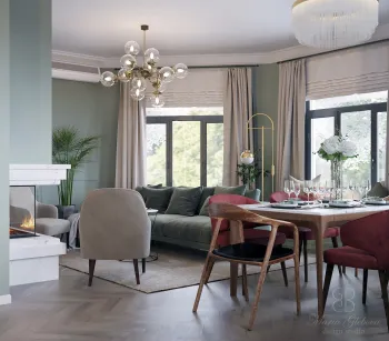 Интерьер гостиной  смотреть на Basicdecor