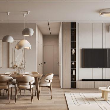 Интерьер гостиной  смотреть на Basicdecor