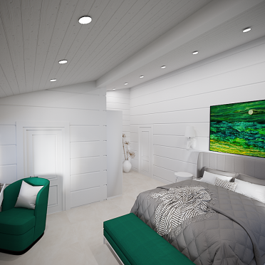 Интерьер спальни  смотреть на Basicdecor