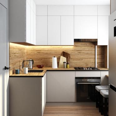 Интерьер кухни в современном стиле смотреть на Basicdecor