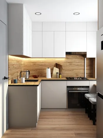 Интерьер кухни в современном стиле смотреть на Basicdecor