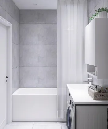 Интерьер ванной  смотреть на Basicdecor
