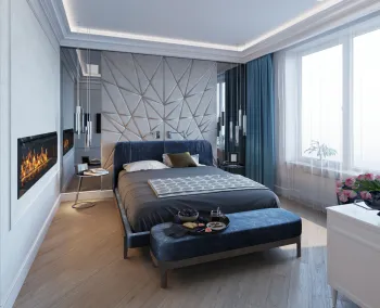 Интерьер спальни  смотреть на Basicdecor