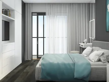 Интерьер спальни  смотреть на Basicdecor