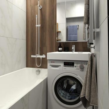 Интерьер ванной  смотреть на Basicdecor