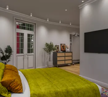 Интерьер спальни  смотреть на Basicdecor