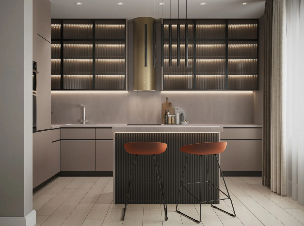 Проект «Загородный дом пос. Рублево» Интерьер смотреть на Basicdecor