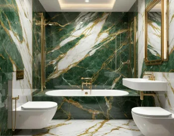 Интерьер ванной  смотреть на Basicdecor