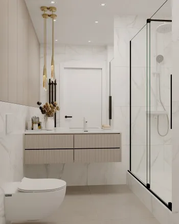 Интерьер ванной  смотреть на Basicdecor