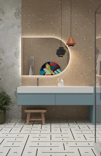 Интерьер ванной  смотреть на Basicdecor