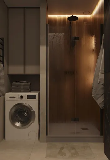 Интерьер ванной  смотреть на Basicdecor