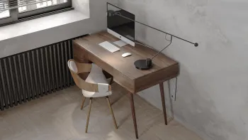 Интерьер c рабочим местом  смотреть на Basicdecor