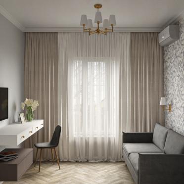 Интерьер c рабочим местом  смотреть на Basicdecor